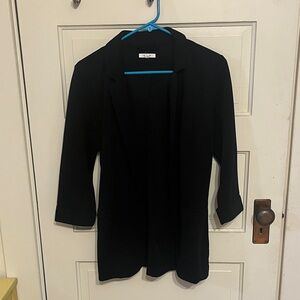 Maurice’s Black Women's Open-Front Blazer Jacket
